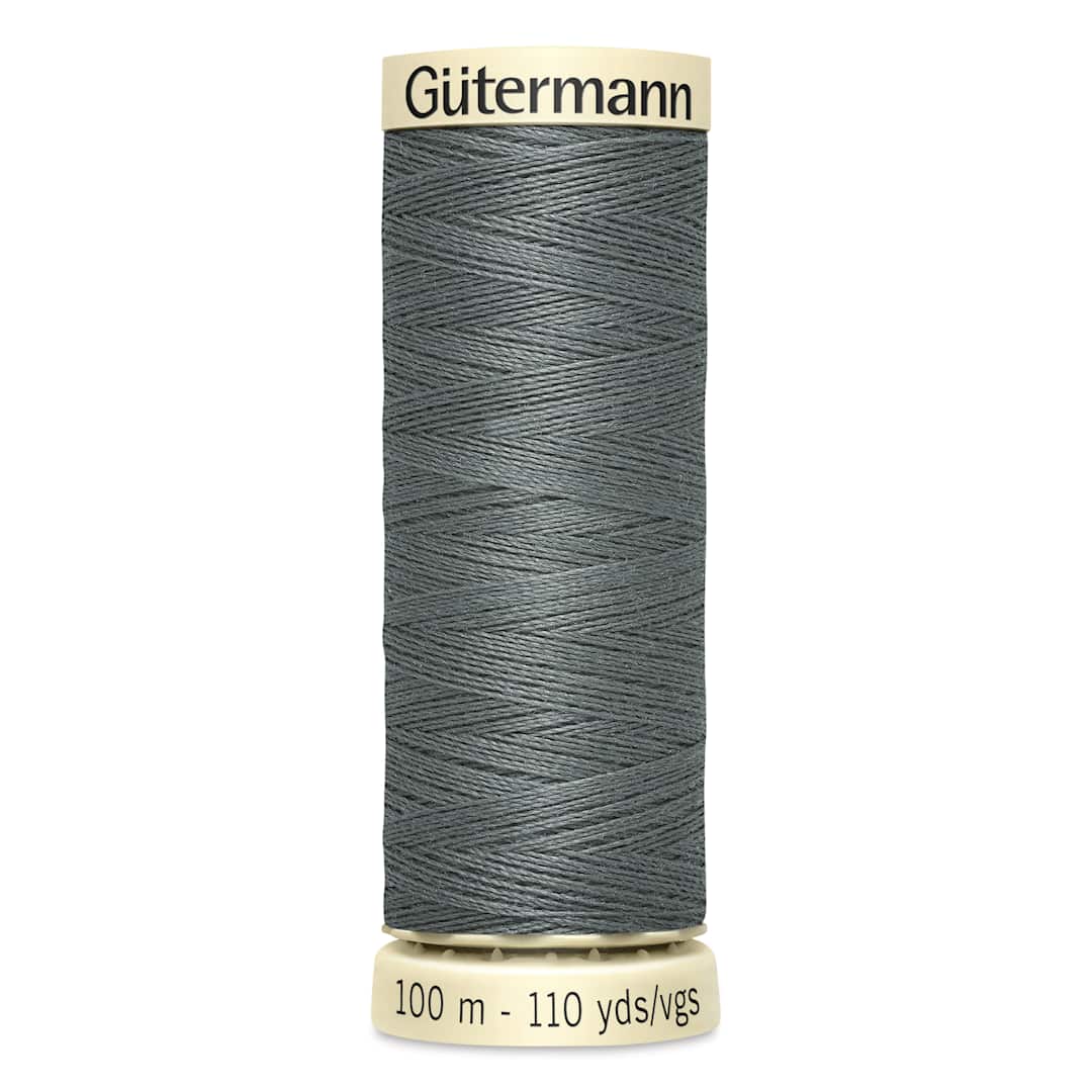 Open in modal - Gutermann Sew-All Polyester Thread - Rail Gray, 110 yd Spool
