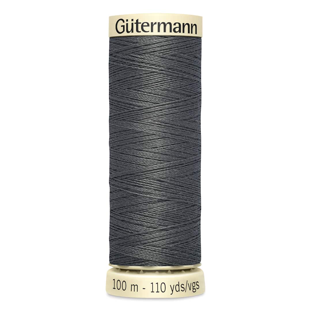 Open in modal - Gutermann Sew-All Polyester Thread - Smoke, 110 yd Spool