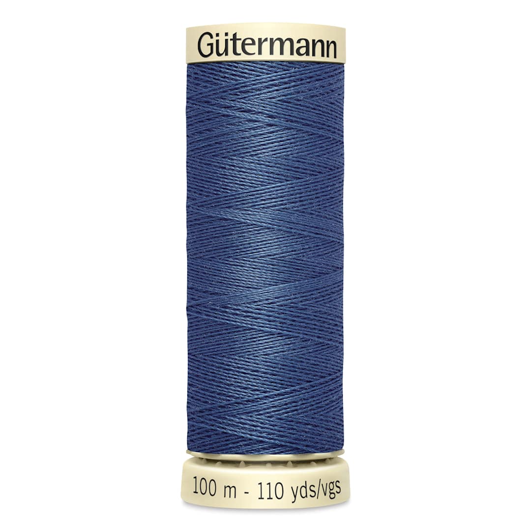 Open in modal - Gutermann Sew-All Polyester Thread - Steel Gray, 110 yd Spool