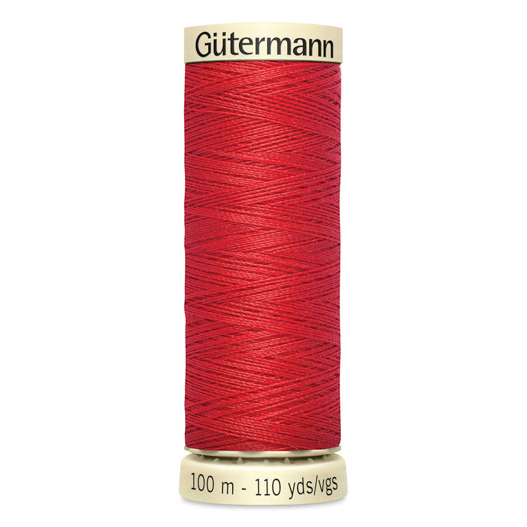 Open in modal - Gutermann Sew-All Polyester Thread - Flame Red, 110 yd Spool