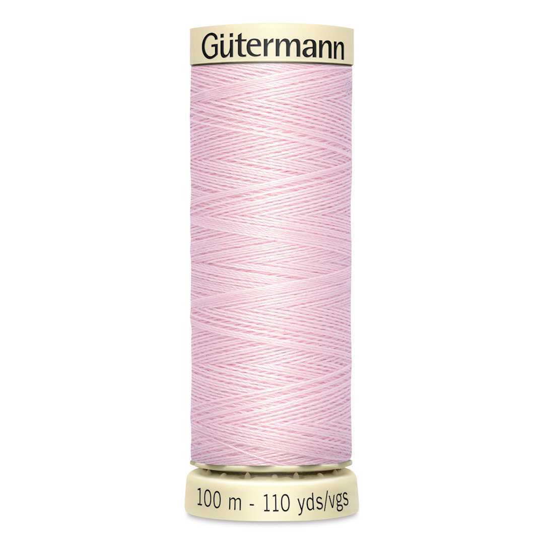 Open in modal - Gutermann Sew-All Polyester Thread - Pale Pink, 110 yd Spool