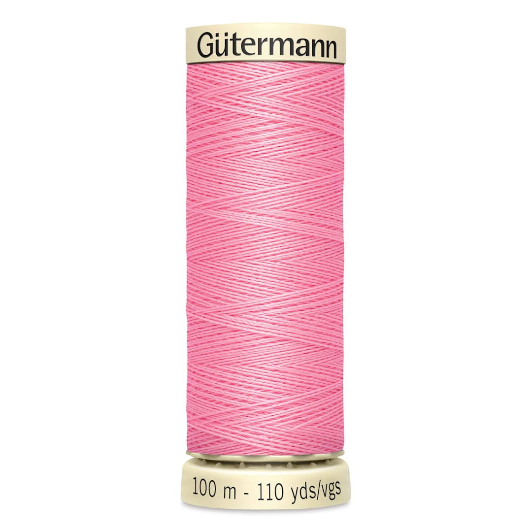 Open in modal - Gutermann Sew-All Polyester Thread - Dawn Pink, 110 yd Spool