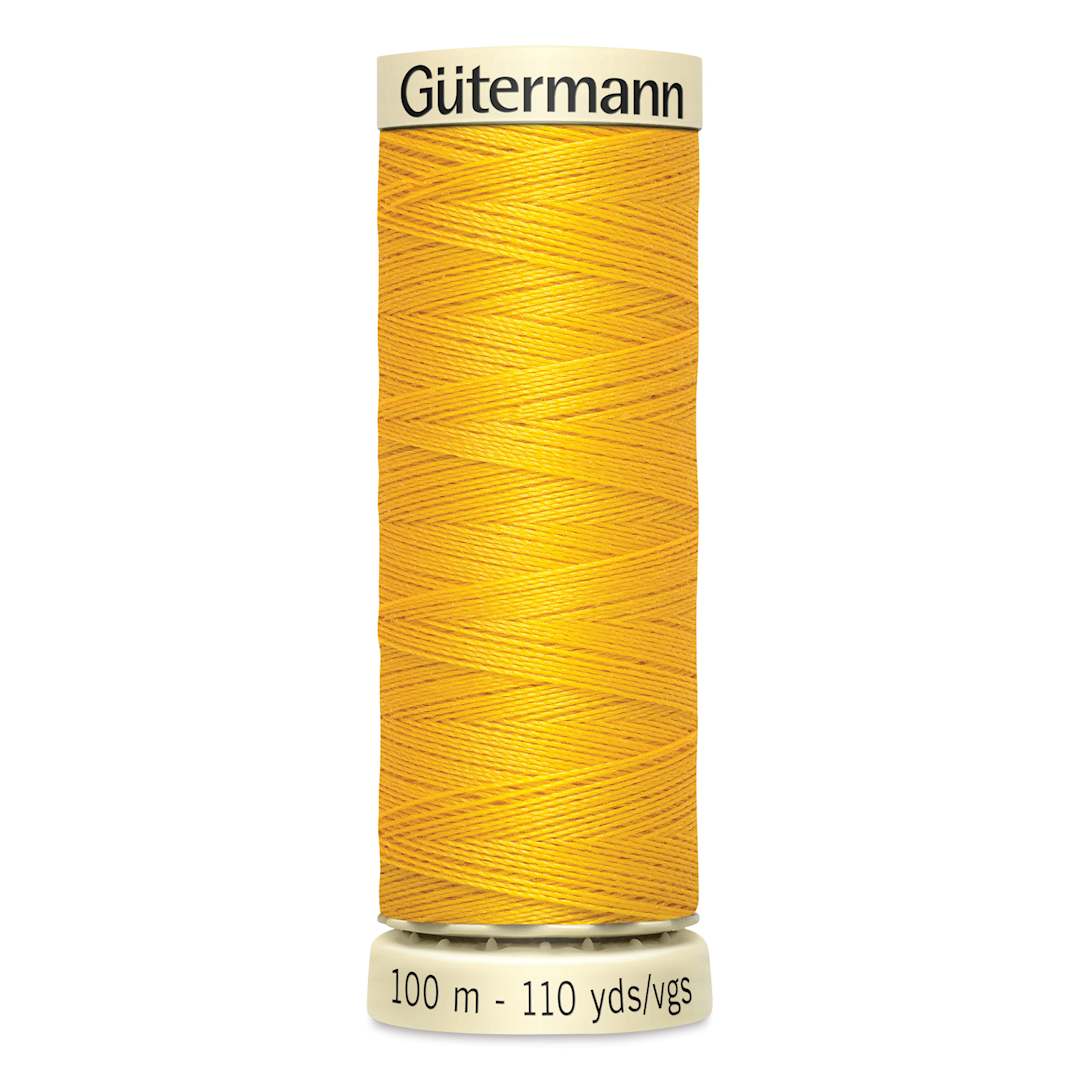 Open in modal - Gutermann Sew-All Polyester Thread - Goldenrod, 110 yd Spool