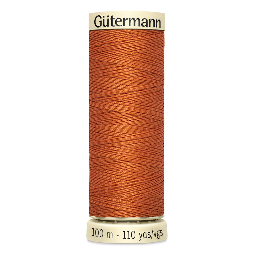 Open in modal - Gutermann Sew-All Polyester Thread - Carrot, 110 yd Spool