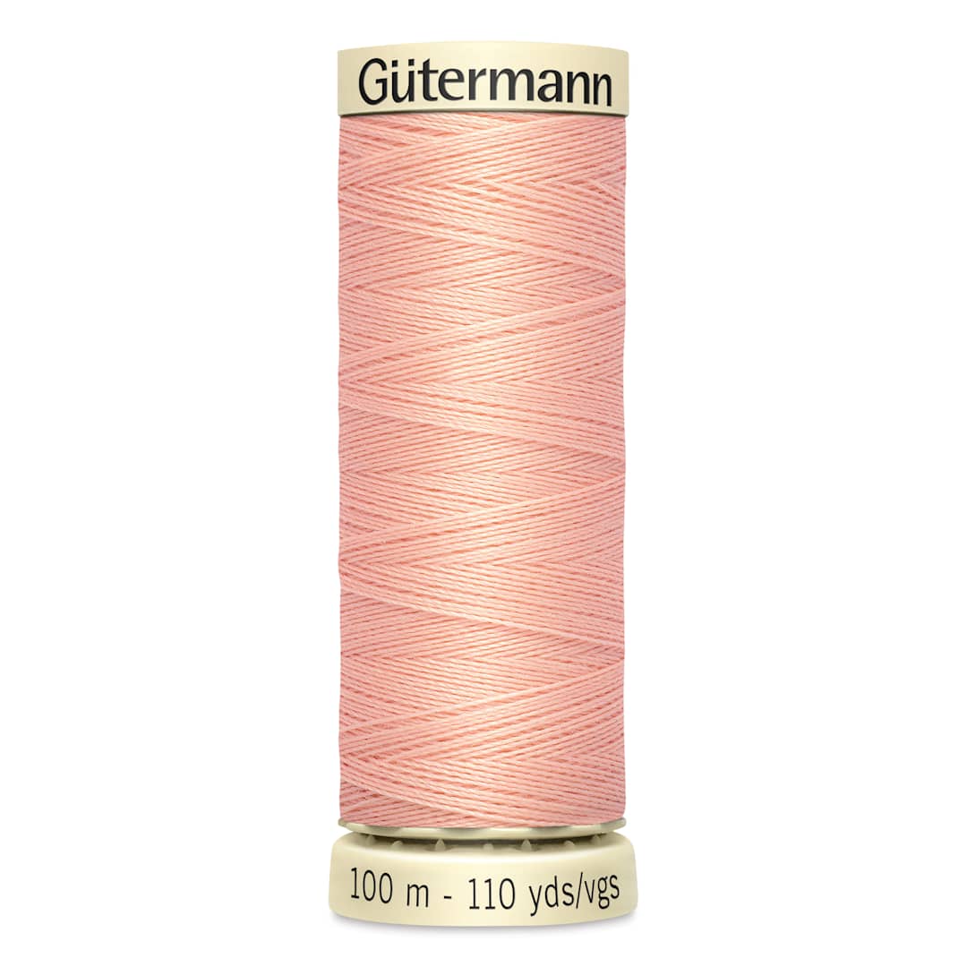 Open in modal - Gutermann Sew-All Polyester Thread - Orange Blush, 110 yd Spool