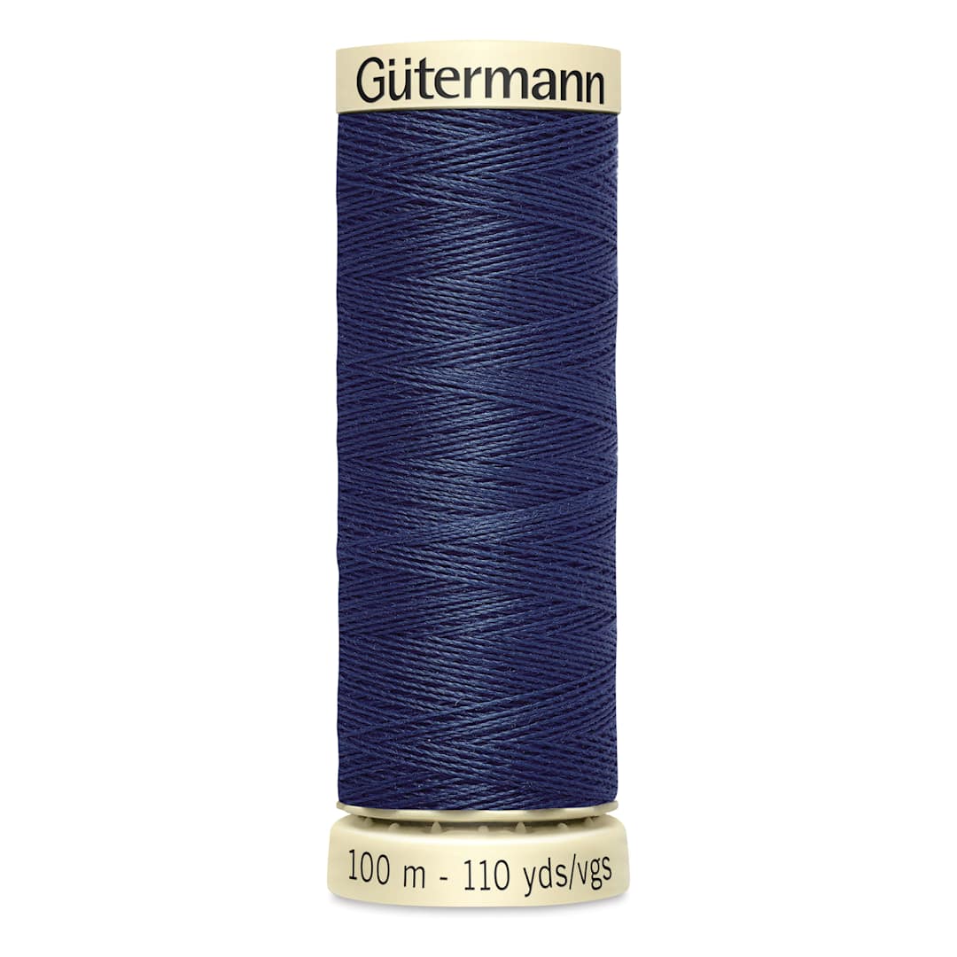 Open in modal - Gutermann Sew-All Polyester Thread - Indigo, 110 yd Spool