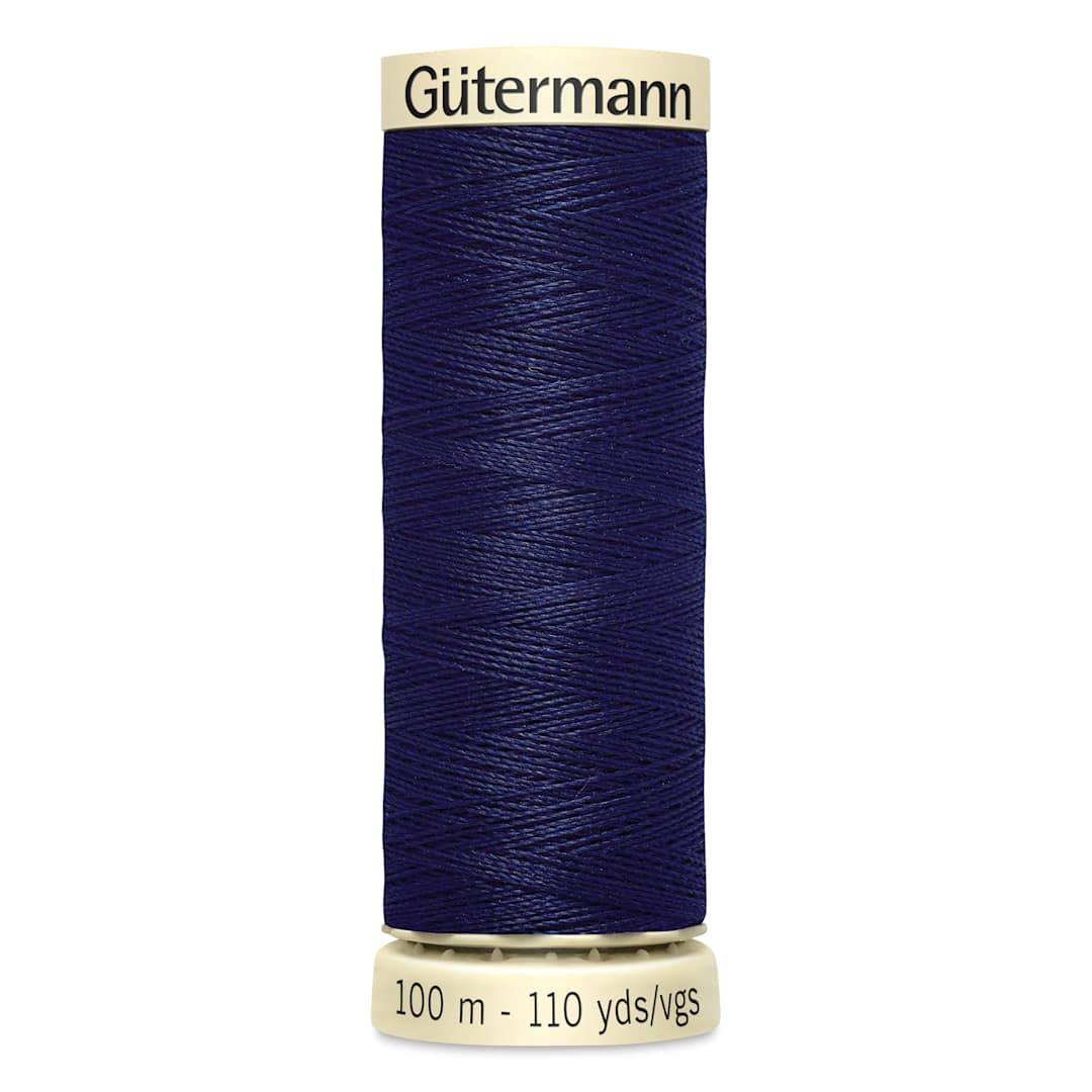 Open in modal - Gutermann Sew-All Polyester Thread - Navy, 110 yd Spool