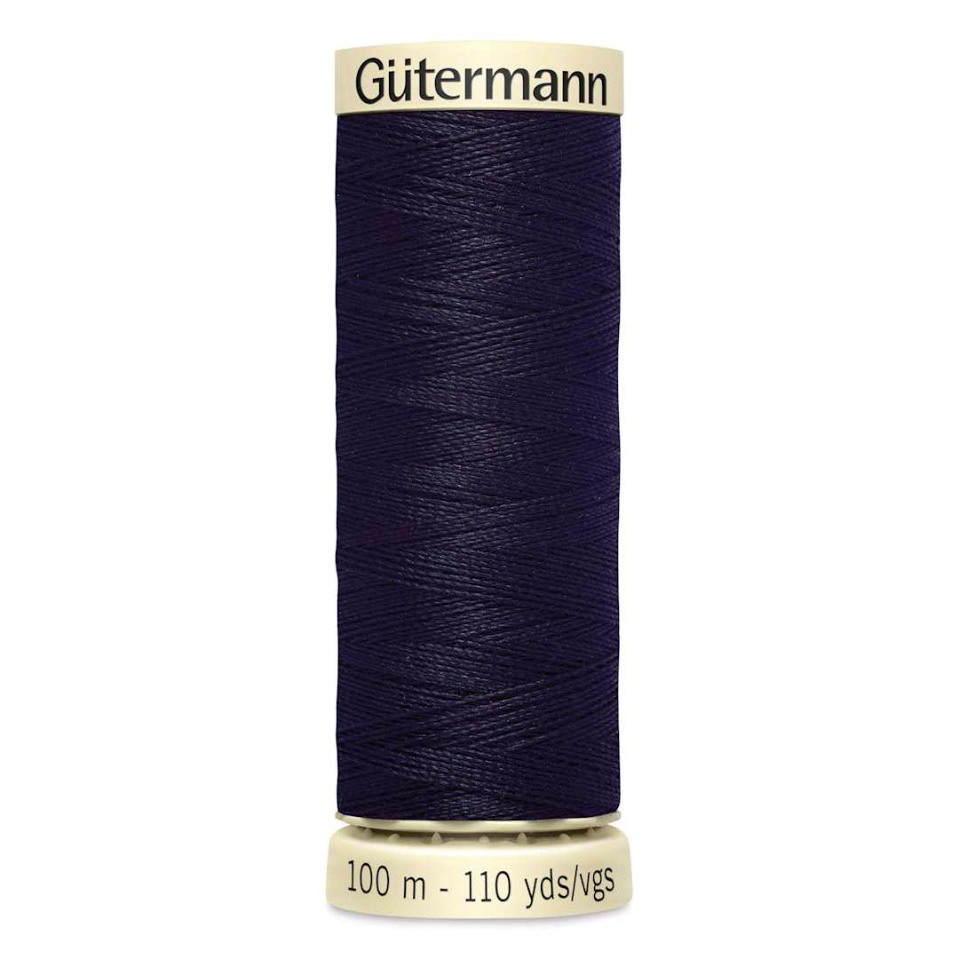 Open in modal - Gutermann Sew-All Polyester Thread - Charcoal Navy, 110 yd Spool