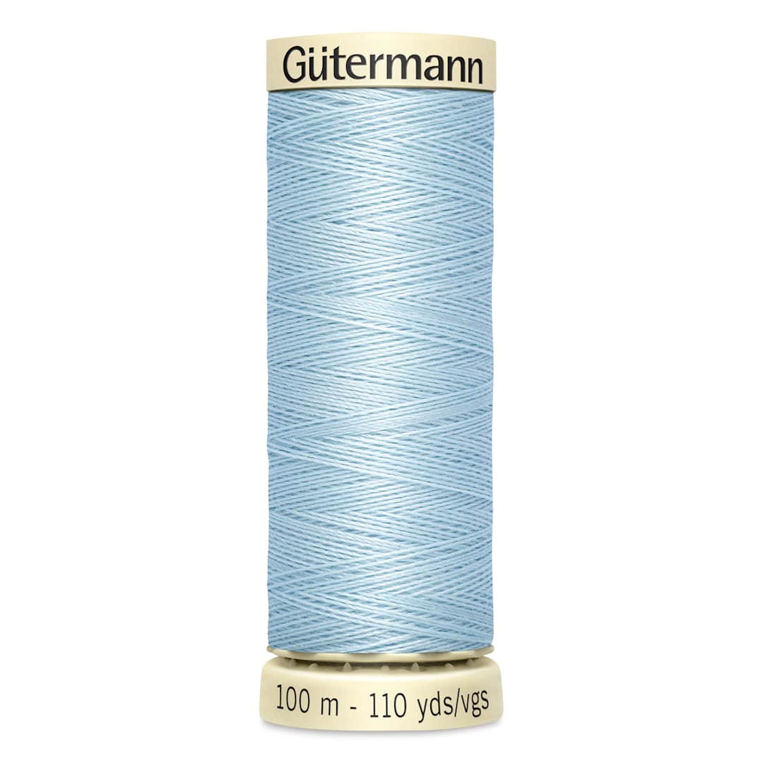 Open in modal - Gutermann Sew-All Polyester Thread - Echo Blue, 110 yd Spool