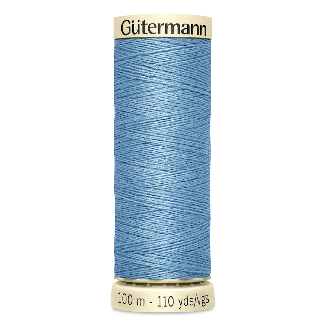Open in modal - Gutermann Sew-All Polyester Thread - Copen Blue, 110 yd Spool