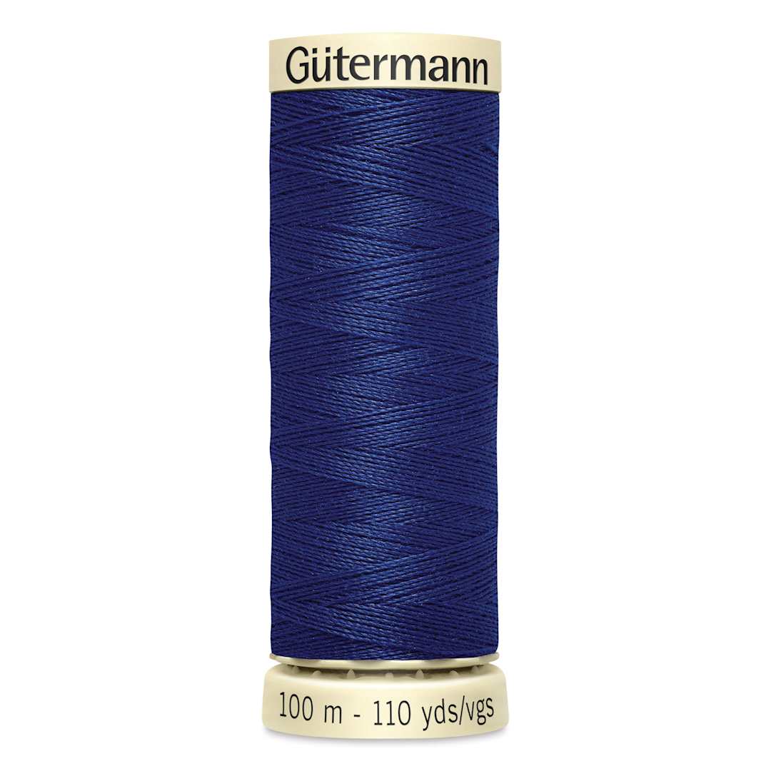 Open in modal - Gutermann Sew-All Polyester Thread - Royal Blue, 110 yd Spool