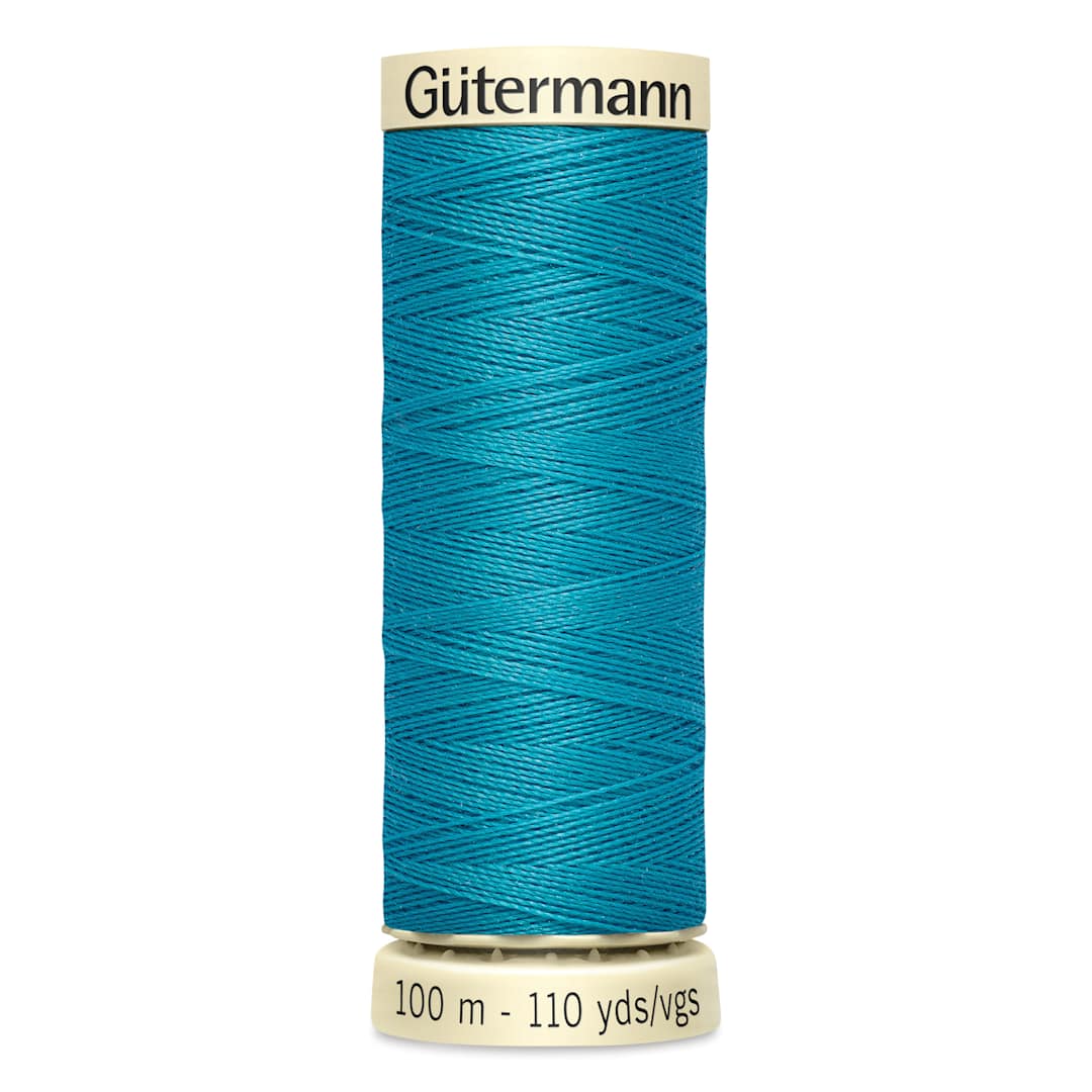 Open in modal - Gutermann Sew-All Polyester Thread - Oriental Blue, 110 yd Spool