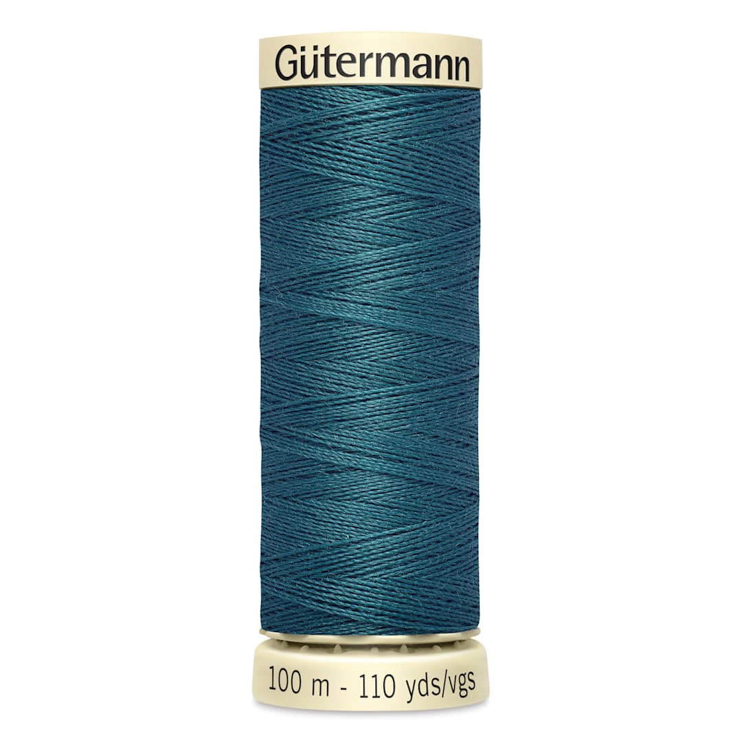 Open in modal - Gutermann Sew-All Polyester Thread - Deep Lagoon, 110 yd Spool