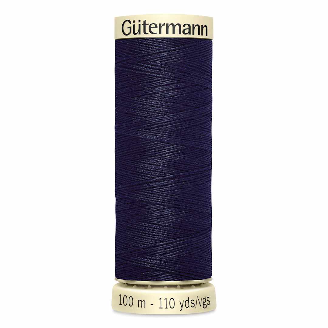 Open in modal - Gutermann Sew-All Polyester Thread - Midnight, 110 yd Spool