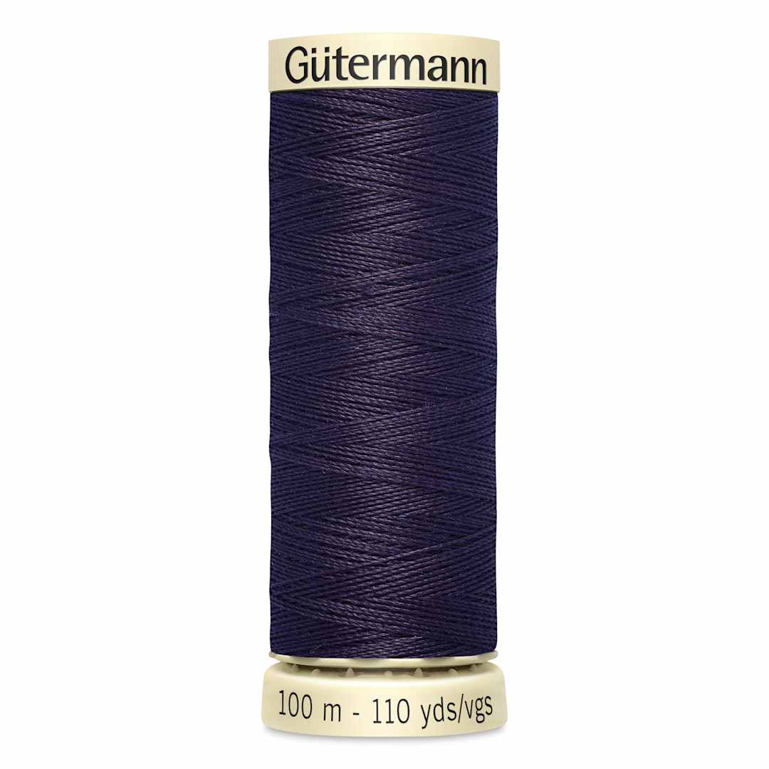 Open in modal - Gutermann Sew-All Polyester Thread - Dark Plum, 110 yd Spool