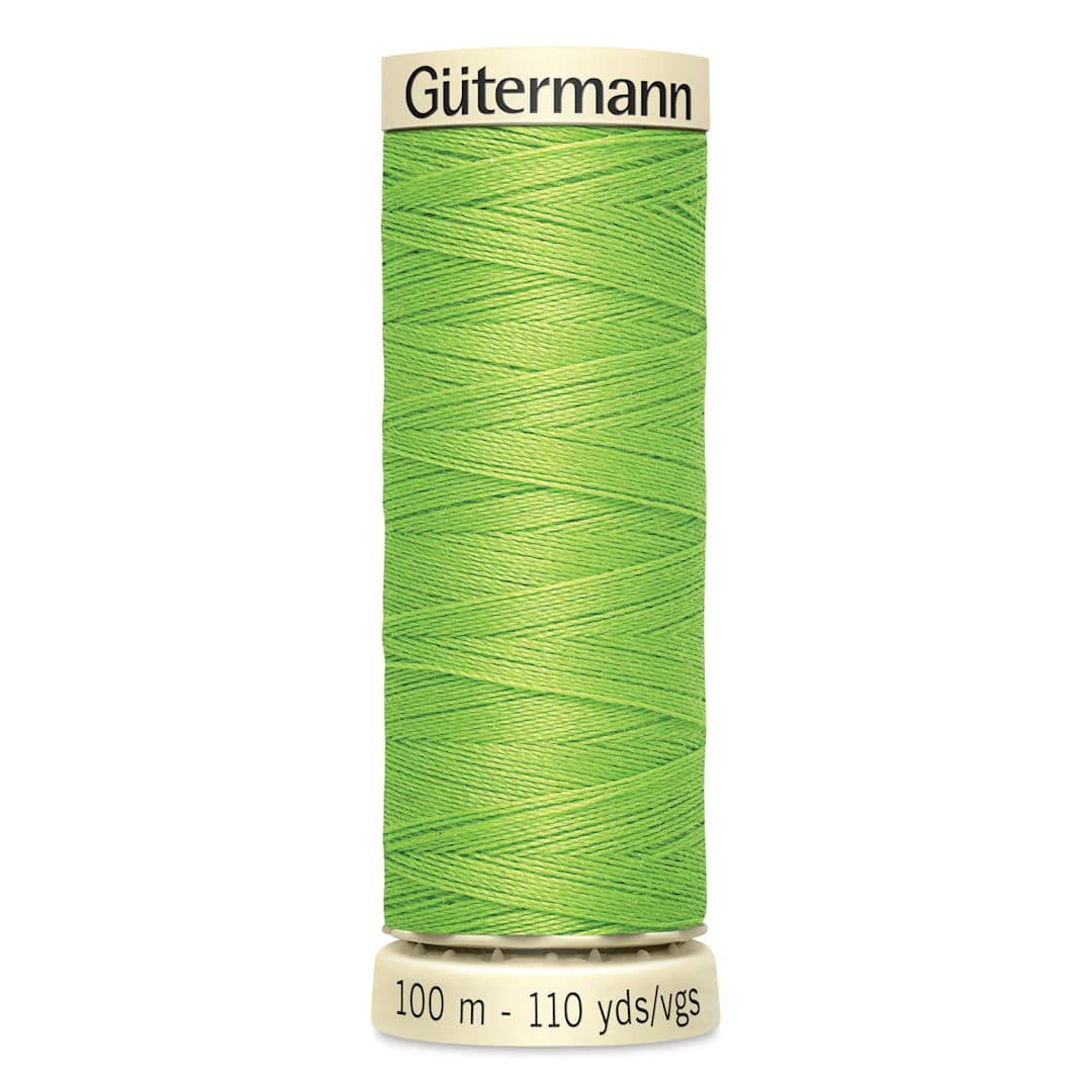 Open in modal - Gutermann Sew-All Polyester Thread - Spring Green, 110 yd Spool