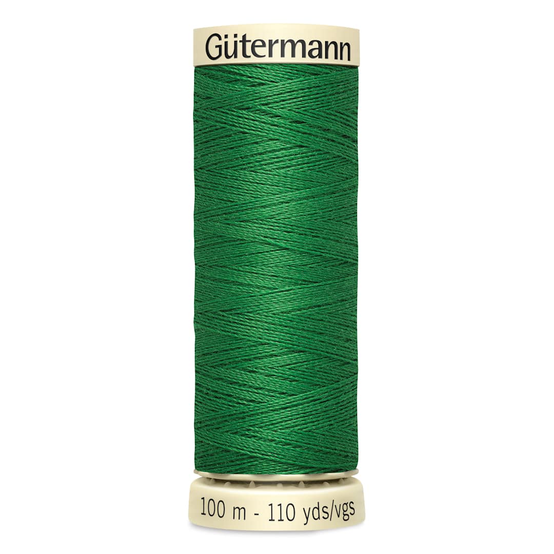 Open in modal - Gutermann Sew-All Polyester Thread - Kelly Green, 110 yd Spool