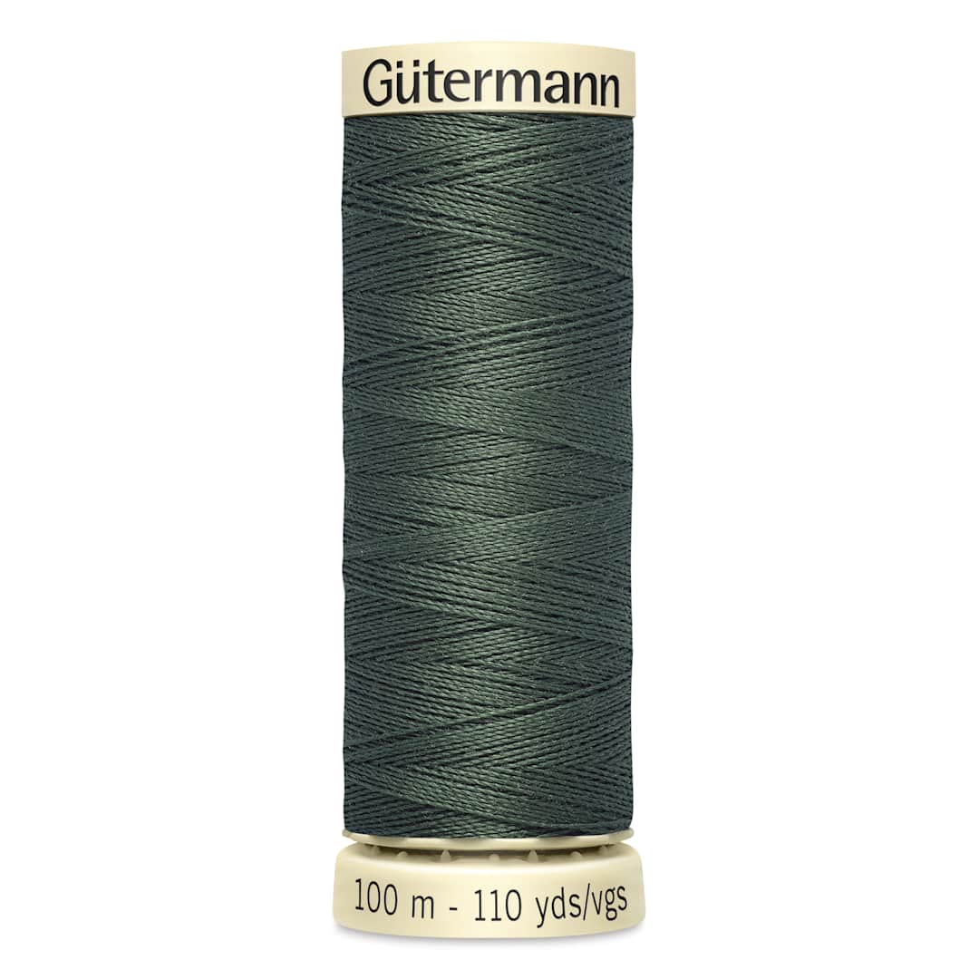 Open in modal - Gutermann Sew-All Polyester Thread - Khaki Green, 110 yd Spool