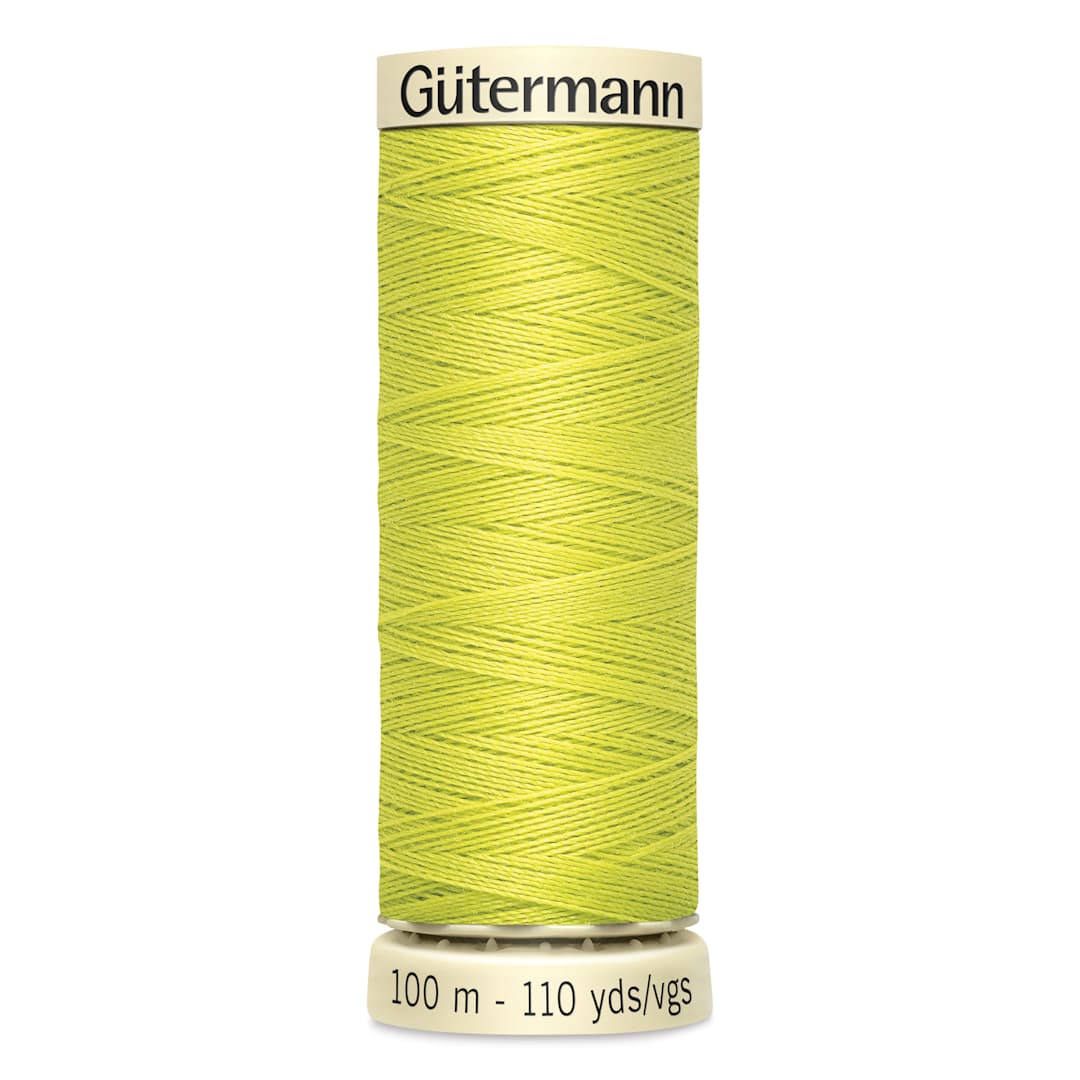 Open in modal - Gutermann Sew-All Polyester Thread - Lime, 110 yd Spool