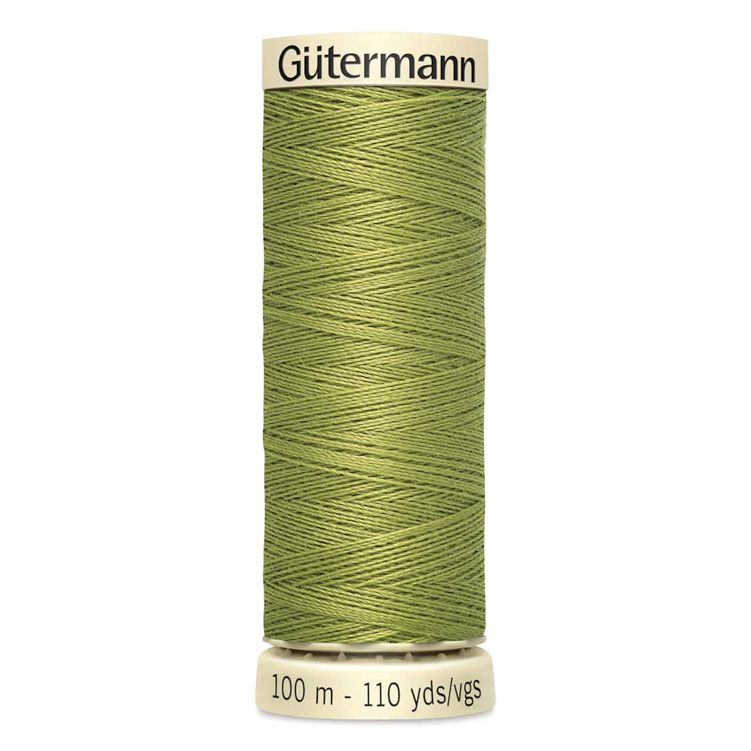 Open in modal - Gutermann Sew-All Polyester Thread - Light Khaki, 110 yd Spool