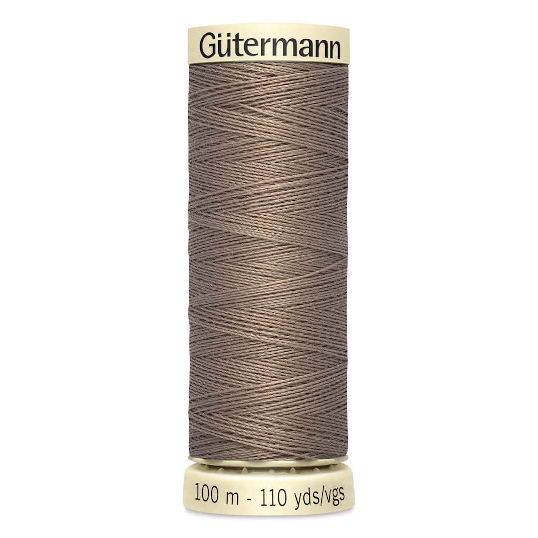 Open in modal - Gutermann Sew-All Polyester Thread - Fawn Beige, 110 yd Spool