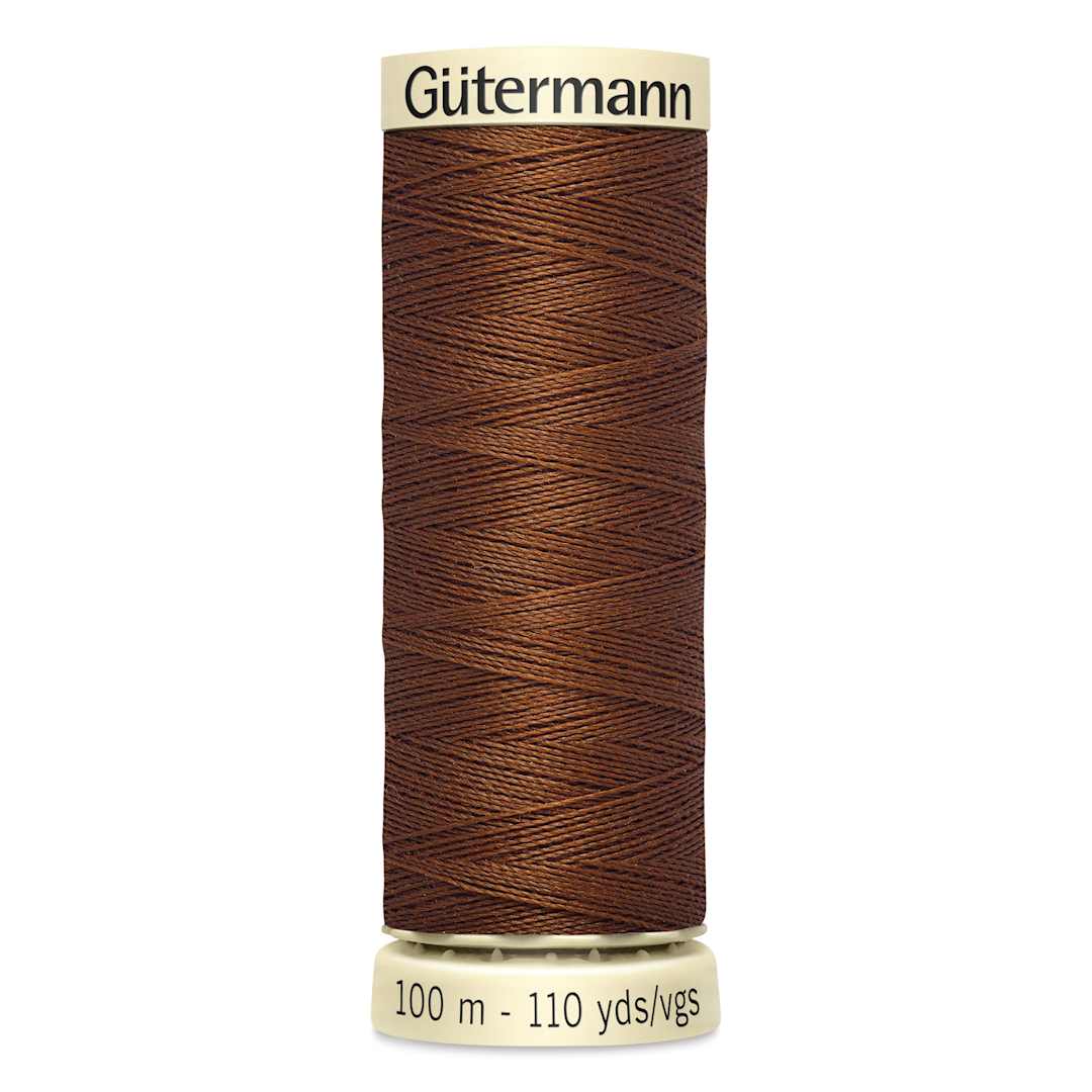Open in modal - Gutermann Sew-All Polyester Thread - Cinnamon, 110 yd Spool