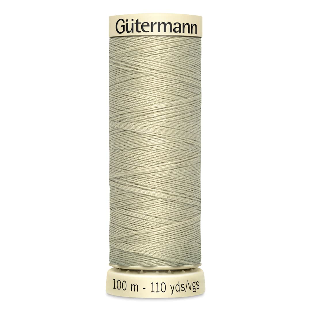 Open in modal - Gutermann Sew-All Polyester Thread - Cornsilk, 110 yd Spool