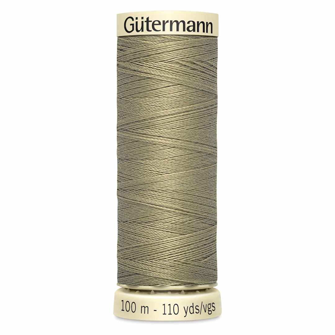 Open in modal - Gutermann Sew-All Polyester Thread - Pebble, 110 yd Spool