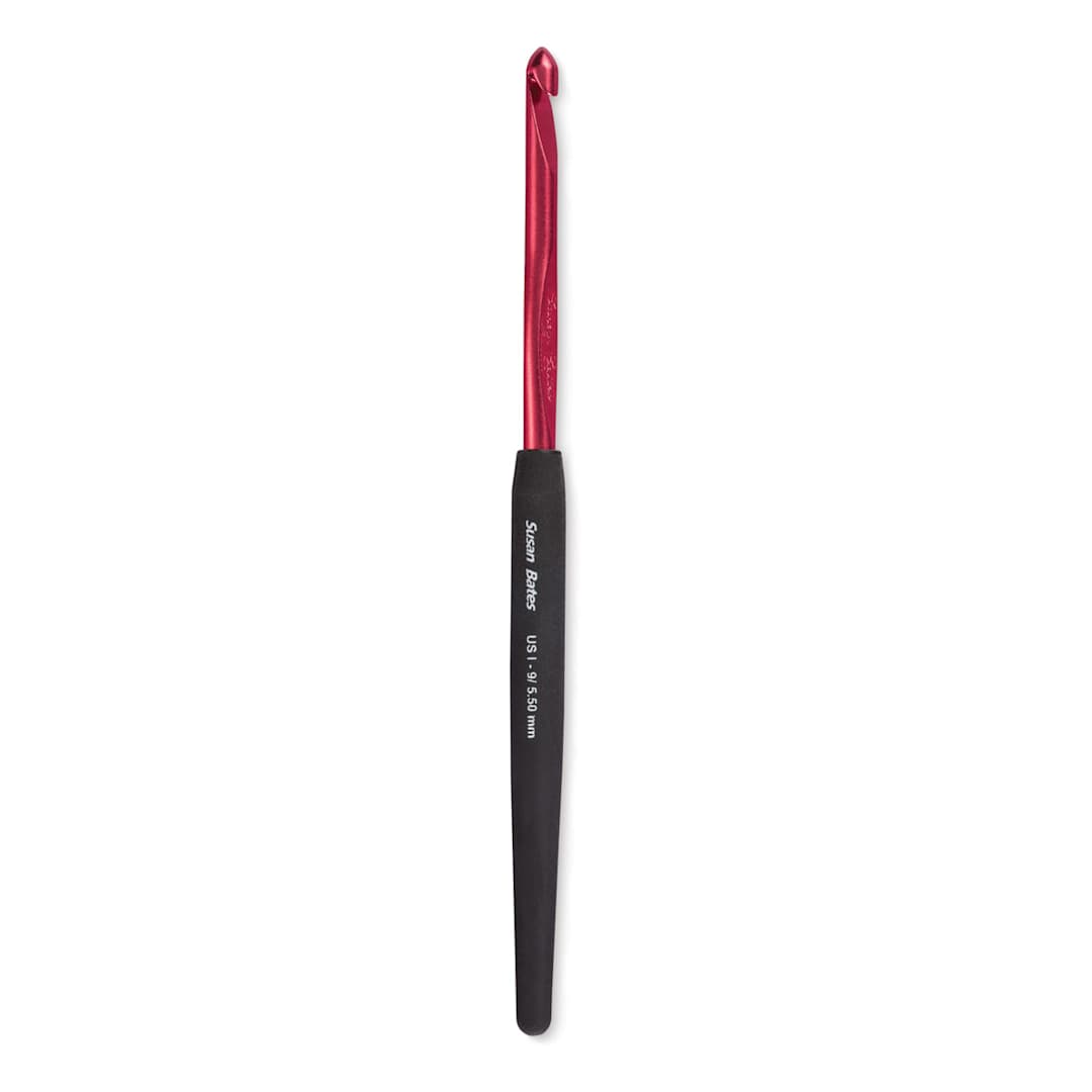 Open in modal - Susan Bates Ergonomic Crochet Hook - US I9, 5.5 mm