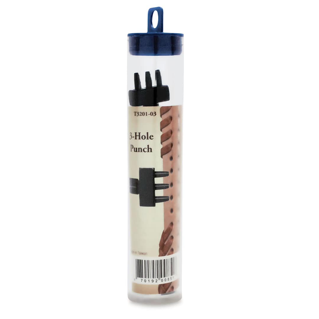 Open in modal - Realeather 3-Hole Stitching Punch, packaging