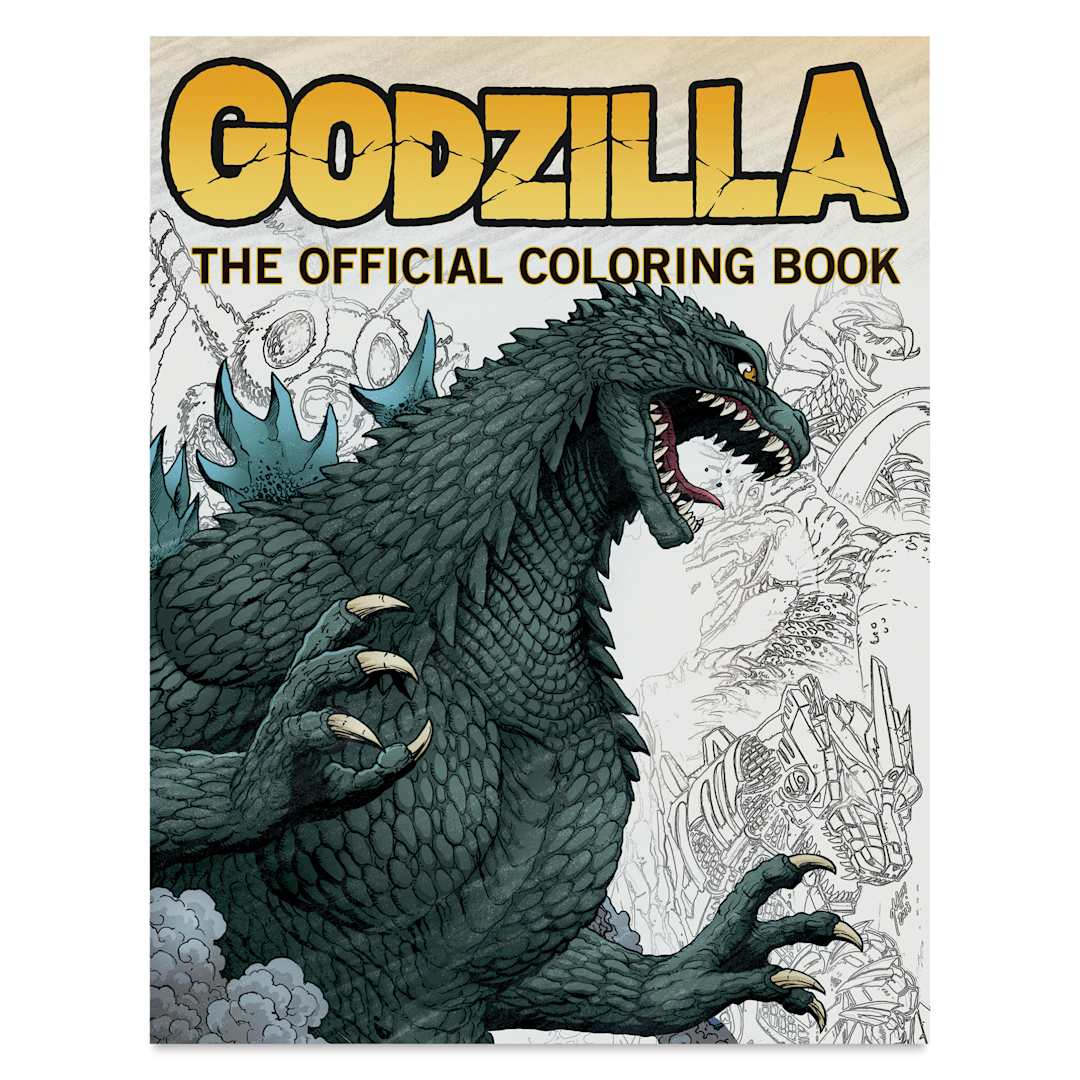 Open in modal - Godzilla: The Official Coloring Book, front cover