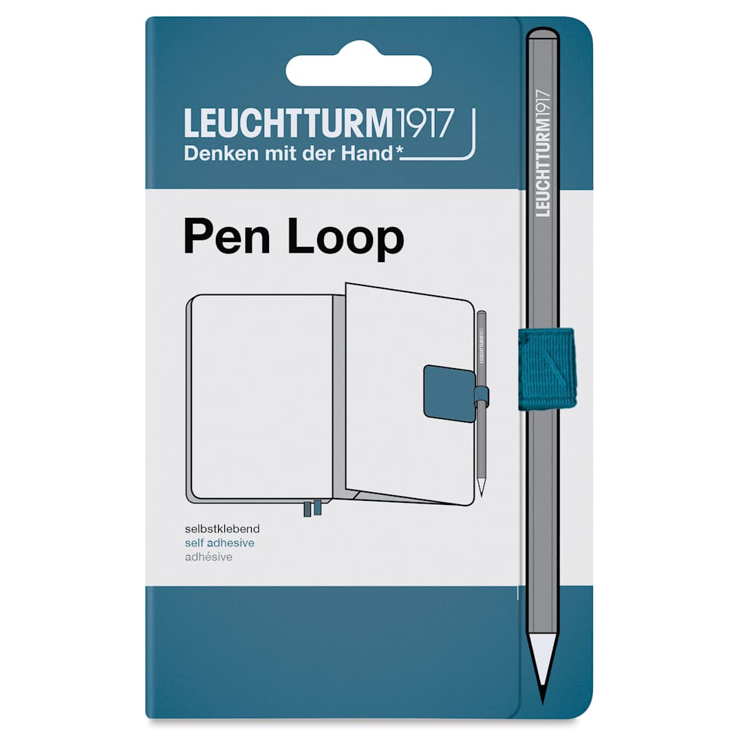 Open in modal - Leuchtturm1917 Pen Loop - Stone Blue