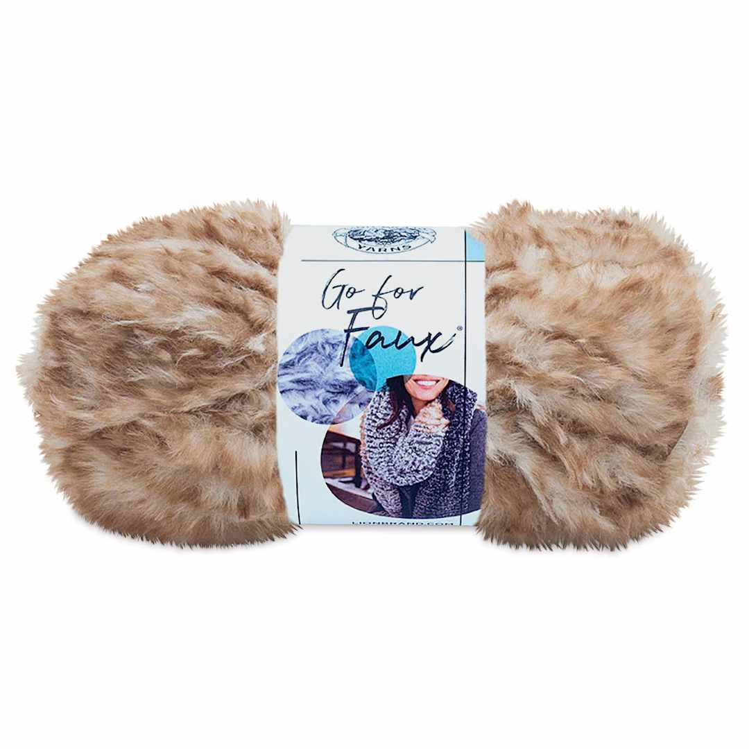Open in modal - Lion Brand Go For Faux Yarn - Pomeranian, 64 yds