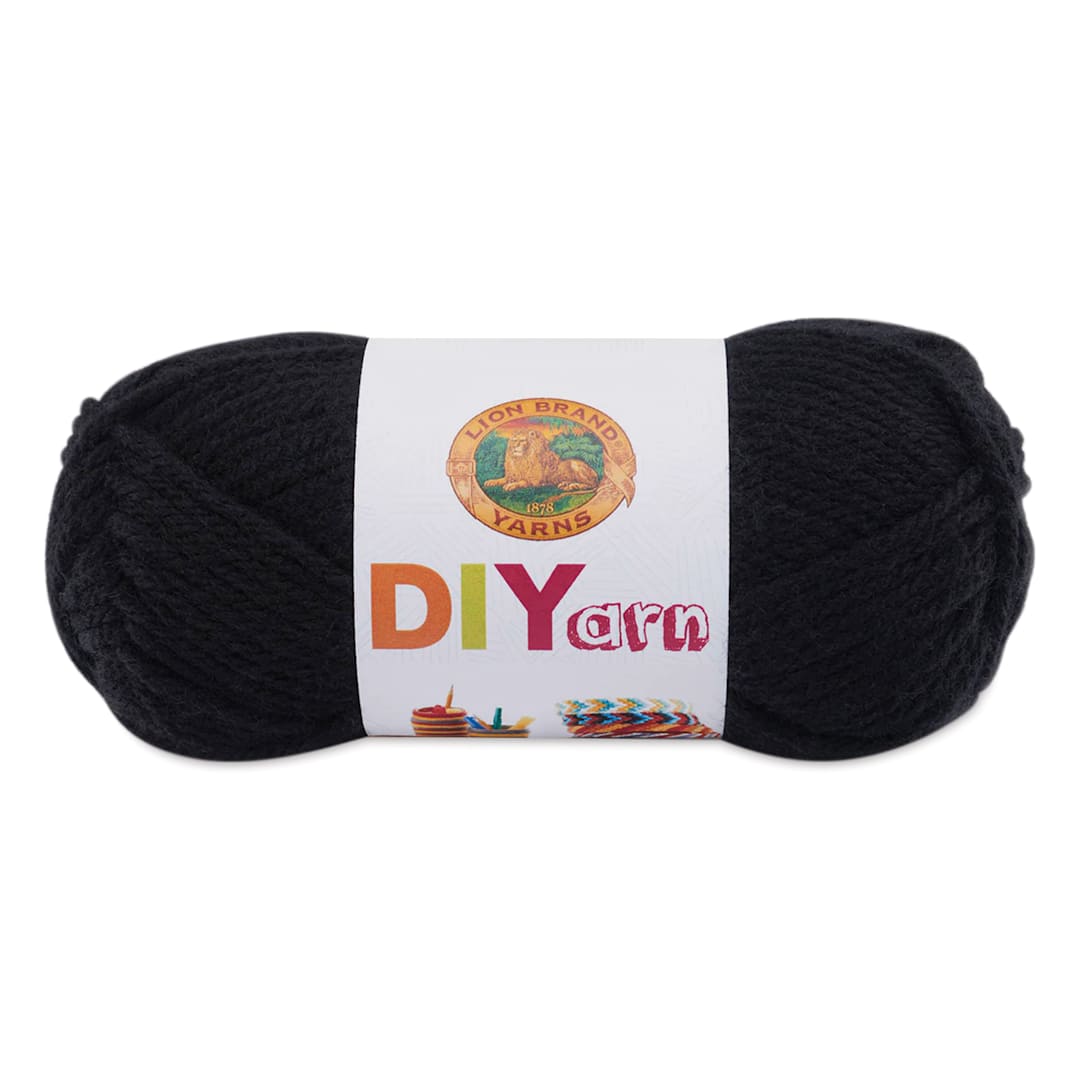 Open in modal - Lion Brand DIYarn - Black