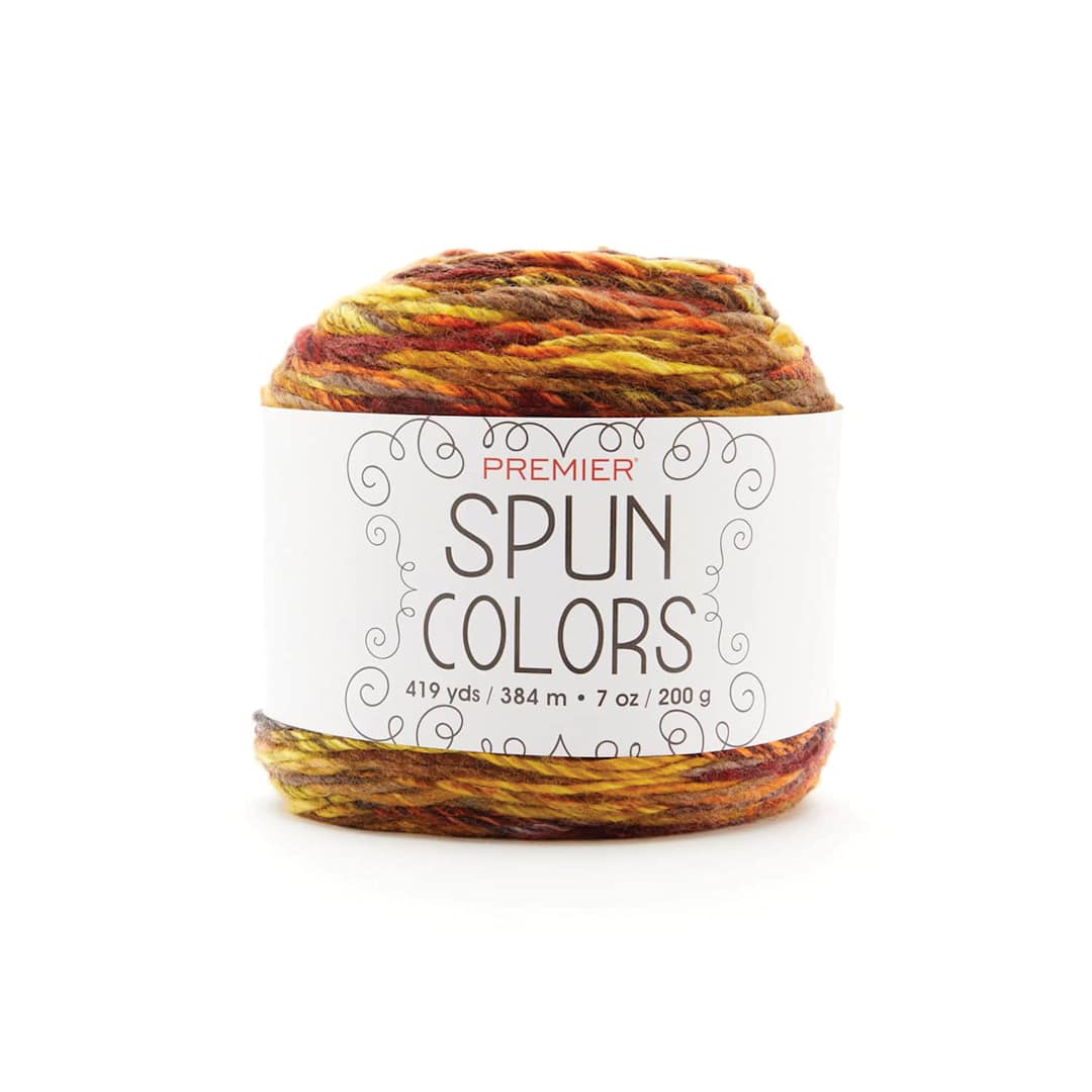 Open in modal - Premier Yarn Spun Colors Yarn - Autumn, 419 yds