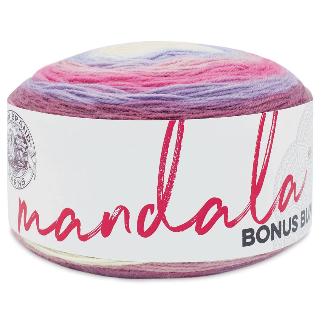 Open in modal - Lion Brand Mandala Bonus Bundle Yarn - Wood Nymph, 1,181 yards
