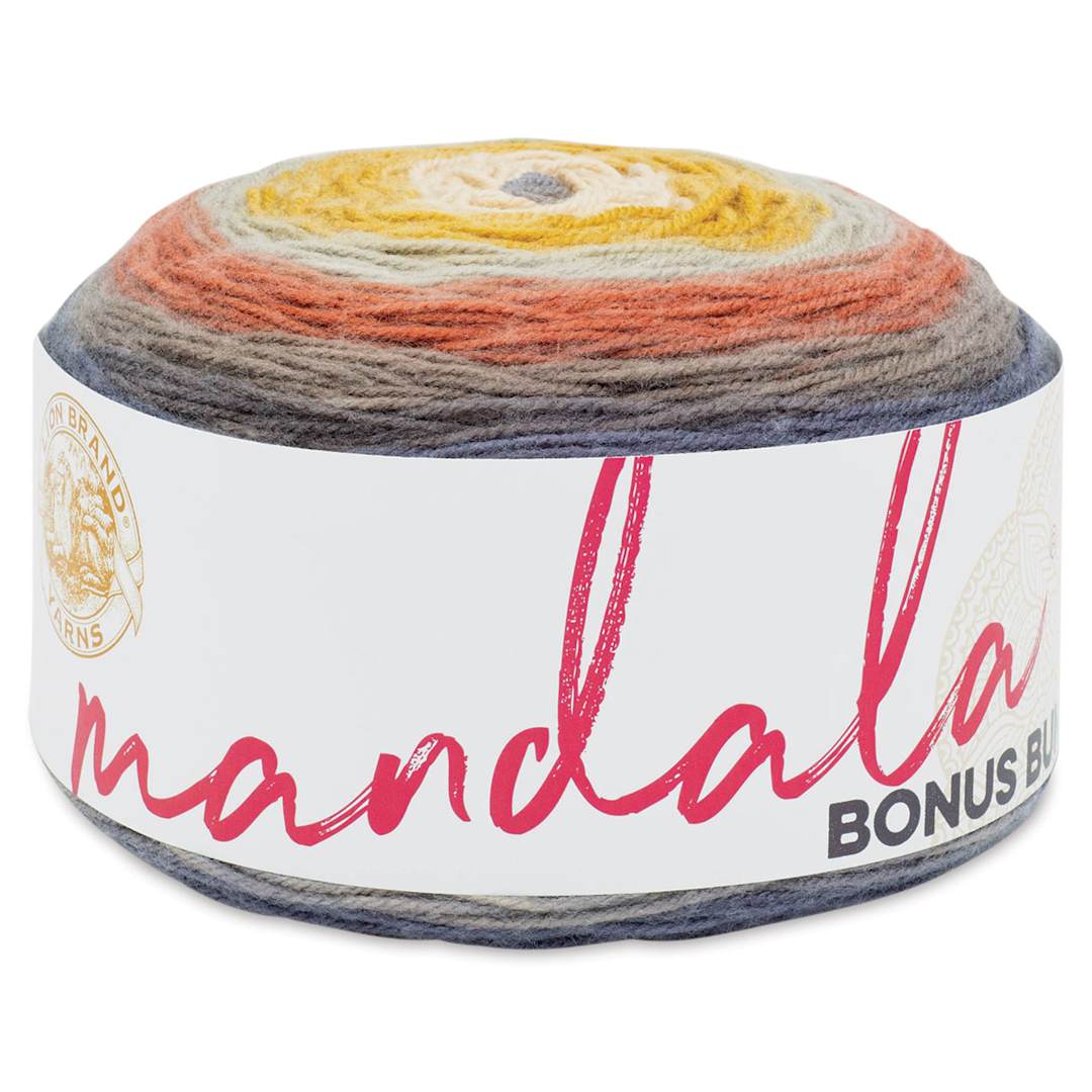 Open in modal - Lion Brand Mandala Bonus Bundle Yarn - Centaur, 1,181 yards