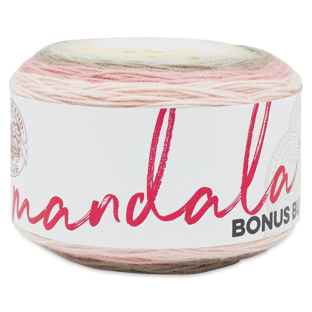 Open in modal - Lion Brand Mandala Bonus Bundle Yarn - Meowth, 1,181 yards