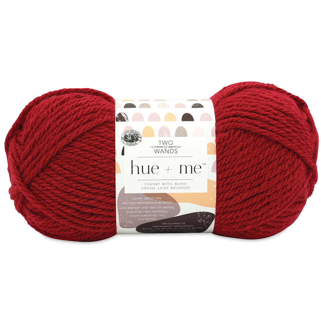 Open in modal - Lion Brand Hue + Me Yarn - Framboise