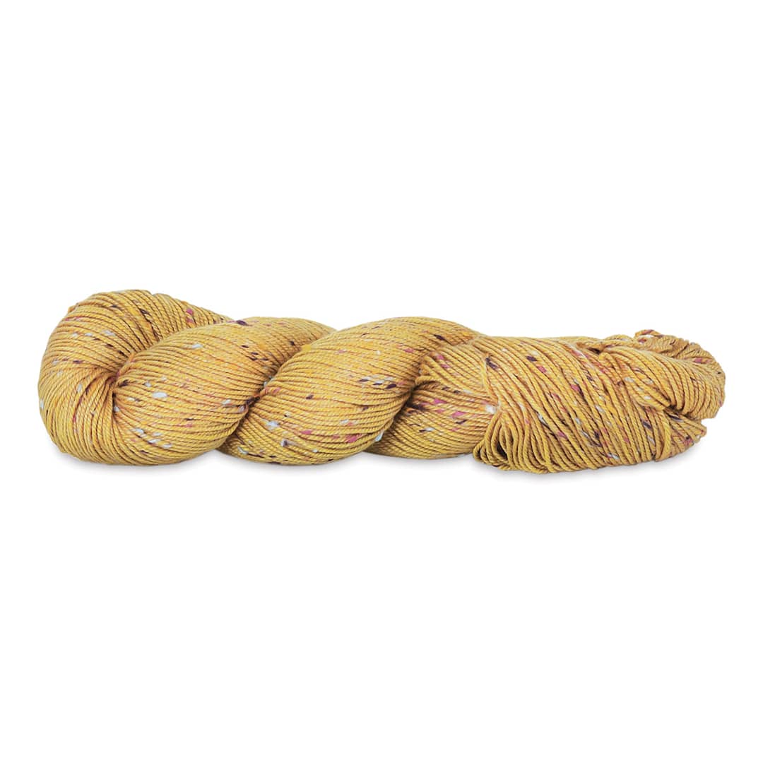 Open in modal - HiKoo Sueno Tweed Yarn - Grateful Gold, 255 yards