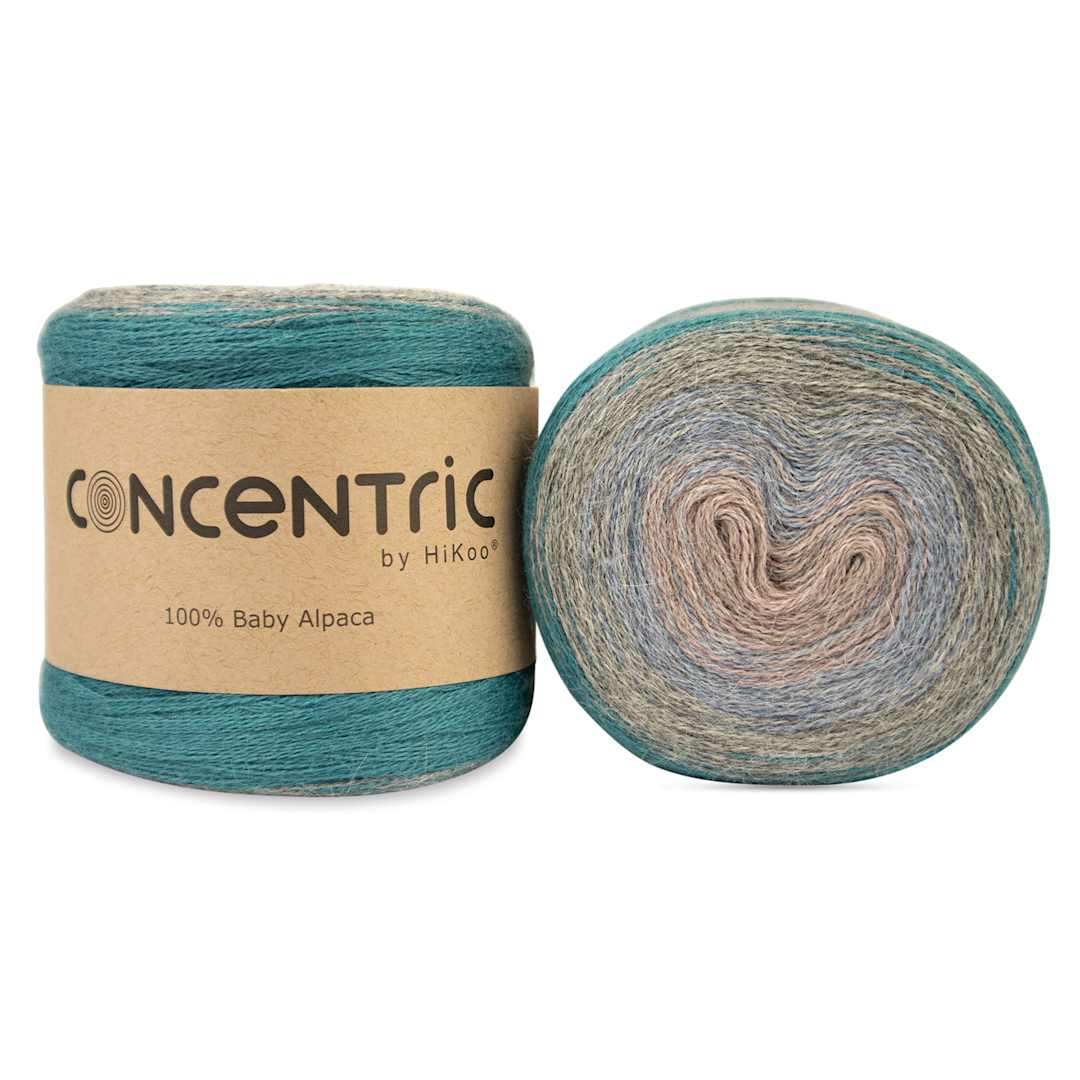 Open in modal - HiKoo Concentric Yarn - Pastel Pop, 437 yards