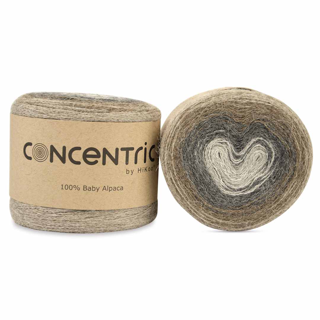 Open in modal - HiKoo Concentric Yarn - Classically Trained, 437 yards