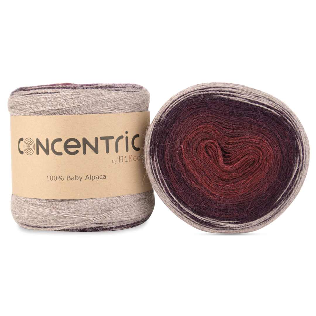 Open in modal - HiKoo Concentric Yarn - Avant Garde, 437 yards