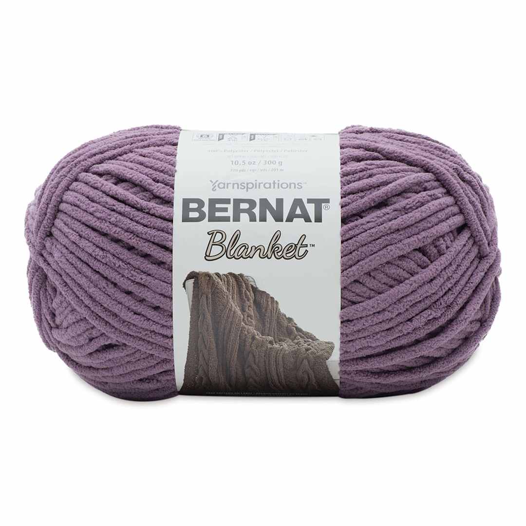 Open in modal - Bernat Blanket Yarn - Shadow Purple, 220 yards