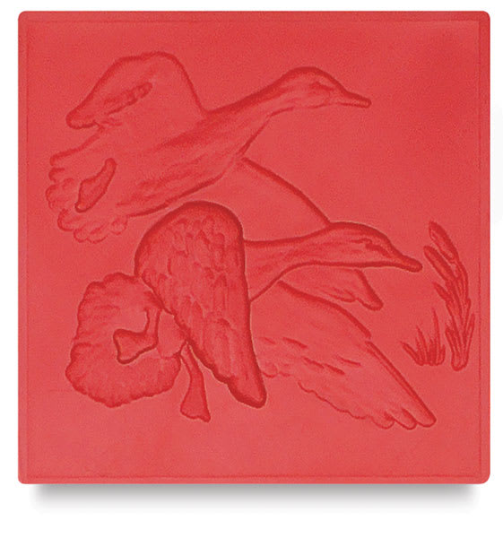 Open in modal - Metal Smith Mold - 4" x 4", Mallards