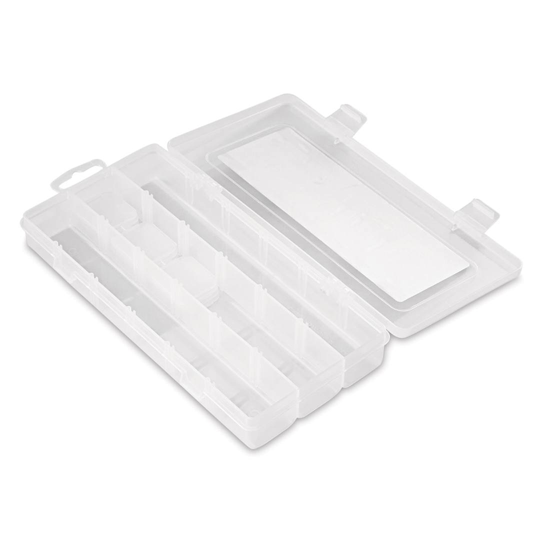 Open in modal - ArtBin Solutions Box - Three Compartments (open to show compartments)