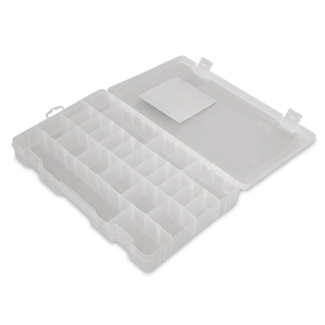 Open in modal - ArtBin Solutions Box - Four Compartments, Large (Top view with box open)