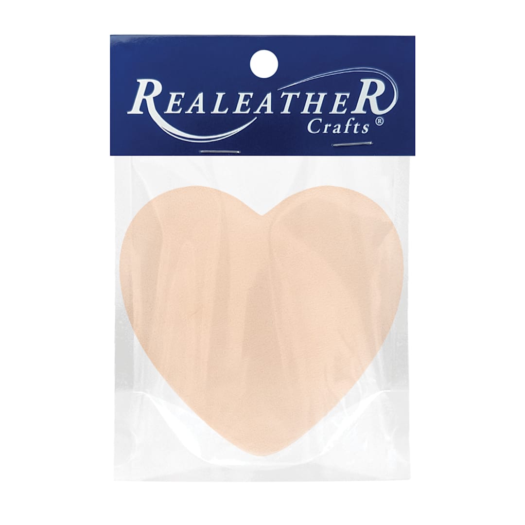Open in modal - Realeather Leather Hearts, packaging