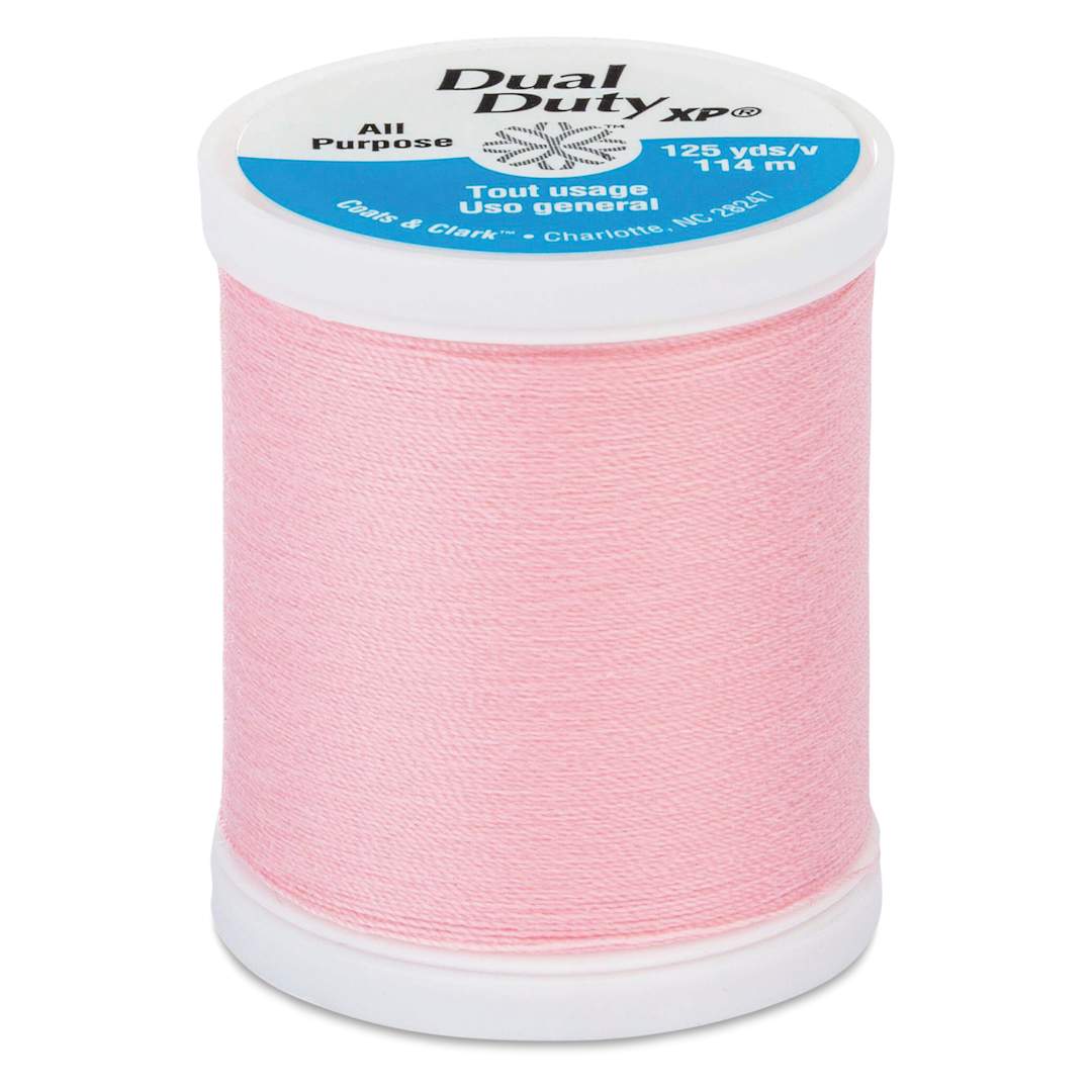 Open in modal - Coats & Clark Dual Duty XP All Purpose Thread - Pink, 125 yds