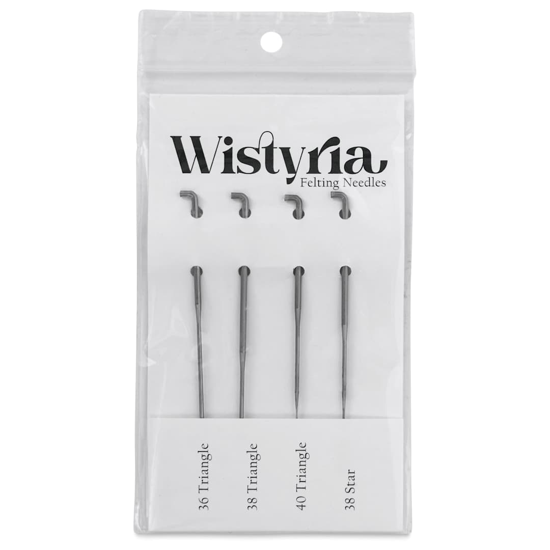 Open in modal - Wistyria Editions Felting Needles - Set of 4 - front of packaging